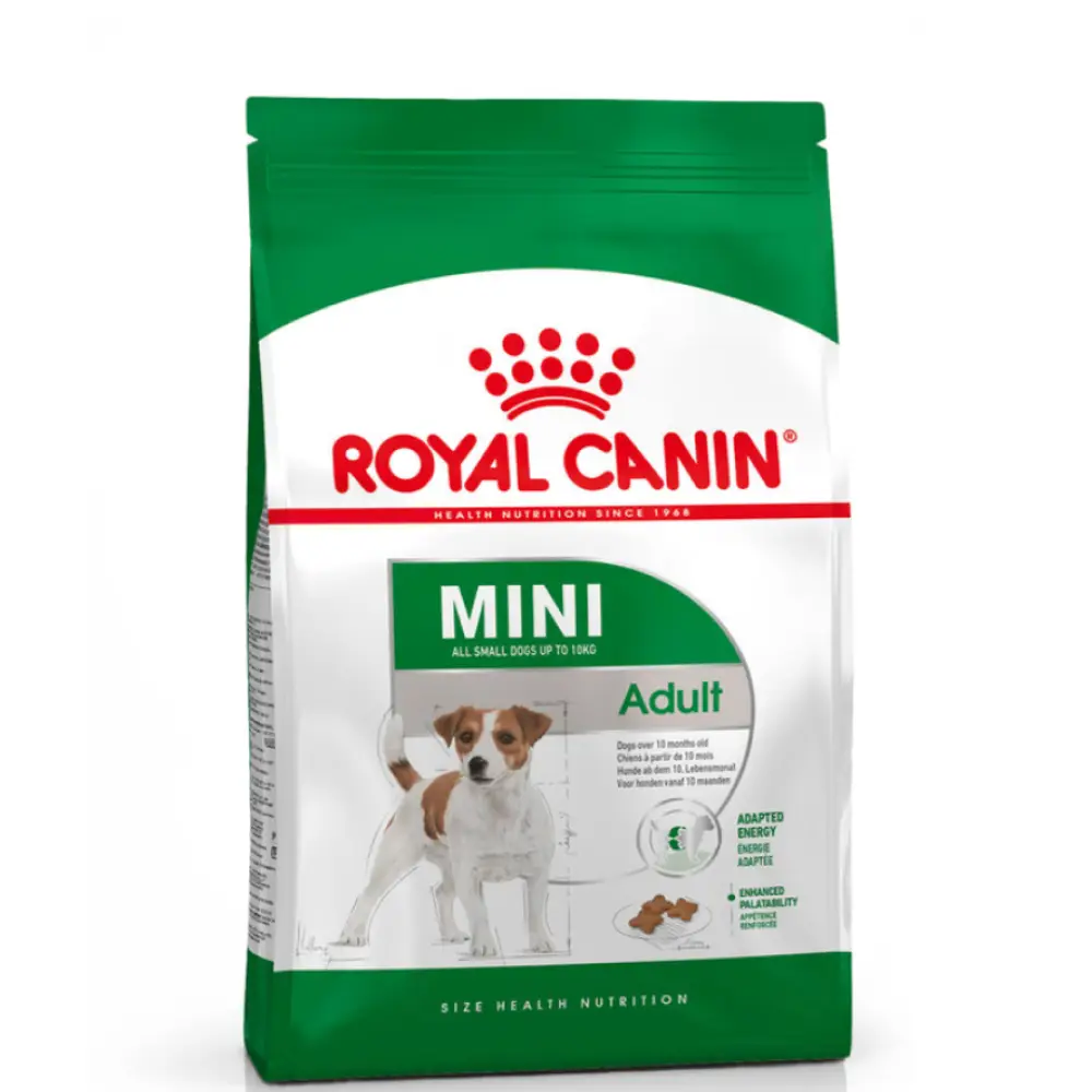 Royal Canin Mini Adult Сухой корм для взрослых собак мелких размеров в возрасте от 10 месяцев до 8 лет, 800 гр.