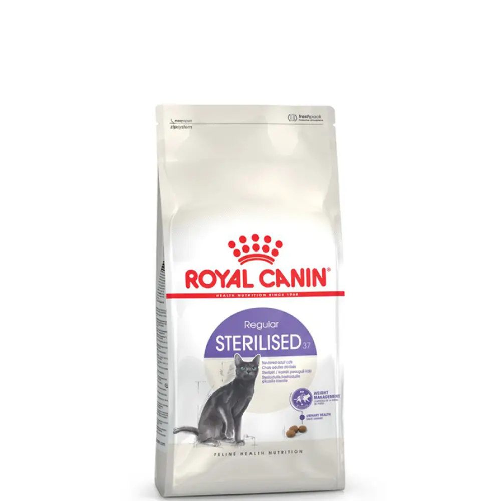 Royal Canin Sterilised 37 Regular Сухой корм для стерилизованных кошек с 1 до 7 лет
